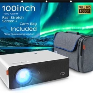 D5000 180 Ansi Full HD1080p Home Theater Digital LCD Android Projector 3000:1