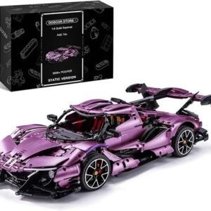 Apello IE Sports Cars Building Kit,1:8 Scale MOC Building Blocks Set (3668+Pcs)