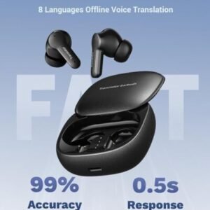 Translation Earbuds Real Time, AI Translator Earbuds with 144 Languages