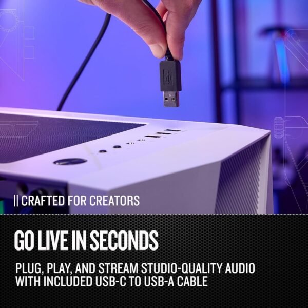 RIG M2 STREAMSTAR PRO HD Wired USB Streaming Microphone - Image 8