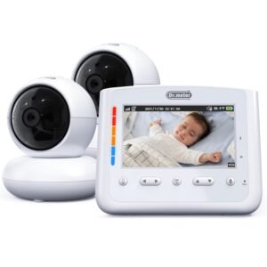 Baby Monitor with 2 HD Cameras & 4.3'' Video Baby Monitor with Camera and Audio