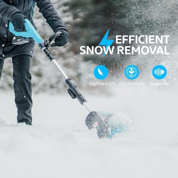 Electric Rechargeable Snow Blower Shovel - Electric Shovel WithRemovable Battery - Image 2