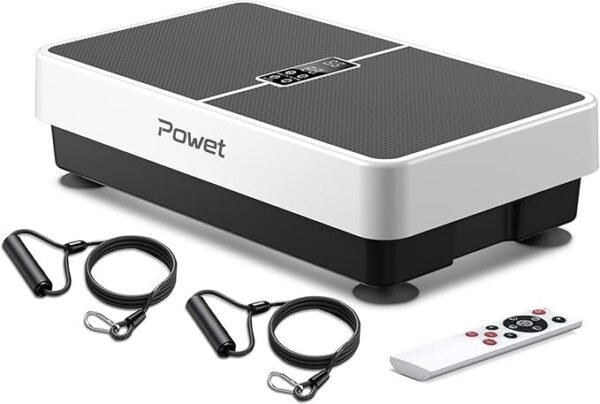 Vibration Plate Exercise Machine for Weight Loss, Workout & Lymphatic Drainage –