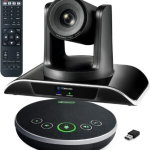 10X Conference Room Camera System, HDMI USB 10X Optical Zoom PTZ Camera 1080P/60