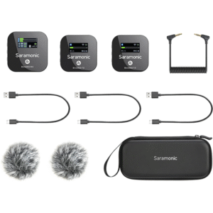 Saramonic Blink900 B2S Dual Wireless Lavalier Microphone System 656ft range