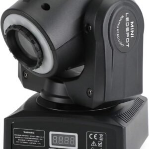 Topteng 100W Moving Head Light, 7 GOBO LED Moving Head Stage Lighting Disco DJ L