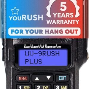 BAOFENG Portable Ham Radio UV-9Rush Plus Waterprof handheld Radio Programable 8w