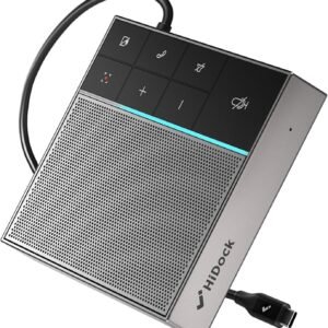 Conference Speaker and Microphone, Noise Reduction Speakerphone with Mute/Record