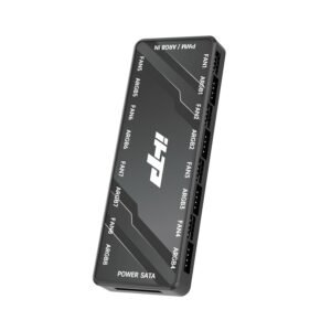Fan Hub2 in 1 PWM ARGB Fan hub - 4Pin PWM Hub and 5V 3Pin ARGB HubTotal 16 Po...