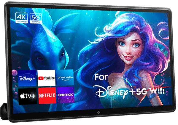 15.6" Android Headrest Monitor Tablet Touchscreen Portable Car TV