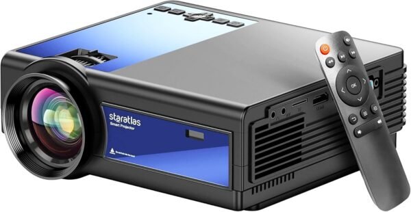 Mini Projector ,5G Wifi Bluetooth Projector,Staratlas 12000L Native 1080P