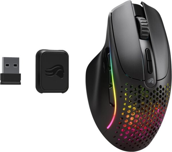 Glorious Model I 2 Wireless Optical Gaming Mouse -Black - Image 8