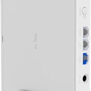 GL.iNet GL-B3000 (Marble) Wireless WiFi 6 Router with Wall-Mountable Photo Frame