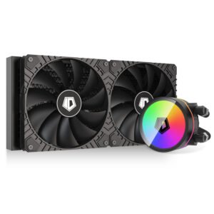 ZOOMFLOW 280 XT LITE CPU Water Cooler 280mm Radiator, Dual 140mm PWM Fan,...