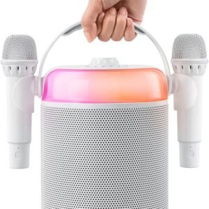 Kareoke Machine Bluetooth Speaker With Microphones