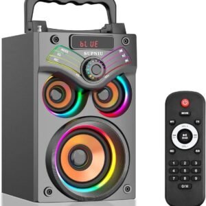 Portable Bluetooth Speaker With LED Lights
