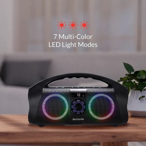 Portable BoomBox Bluetooth Speaker Waterproof 120W Speaker - Image 4