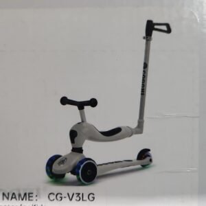 Kids 3 In 1 Scooter, Gray, NEW
