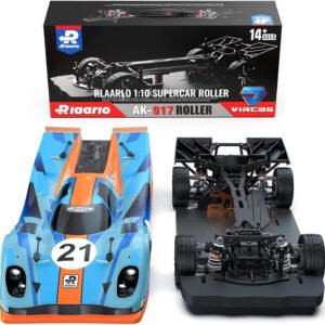 1:10 Brushless Rc Car Roller for Adults with Carbon Fiber, 4X4 Hobby On-Road...
